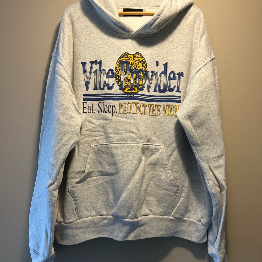 Lonely Ghost Light Gray Hoodie